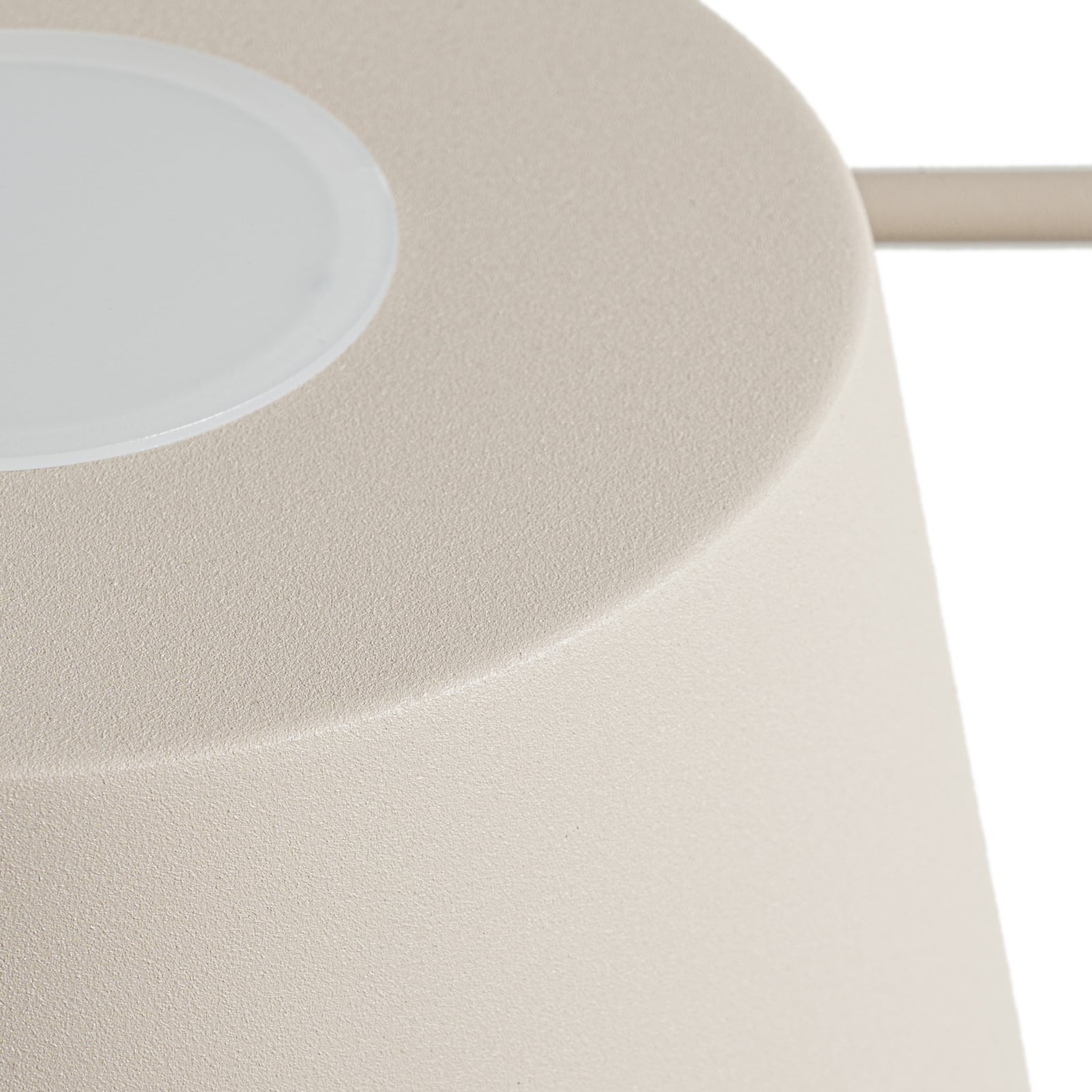 Applique murale Silka, 91 cm, beige, réglable, E27 - Lucande