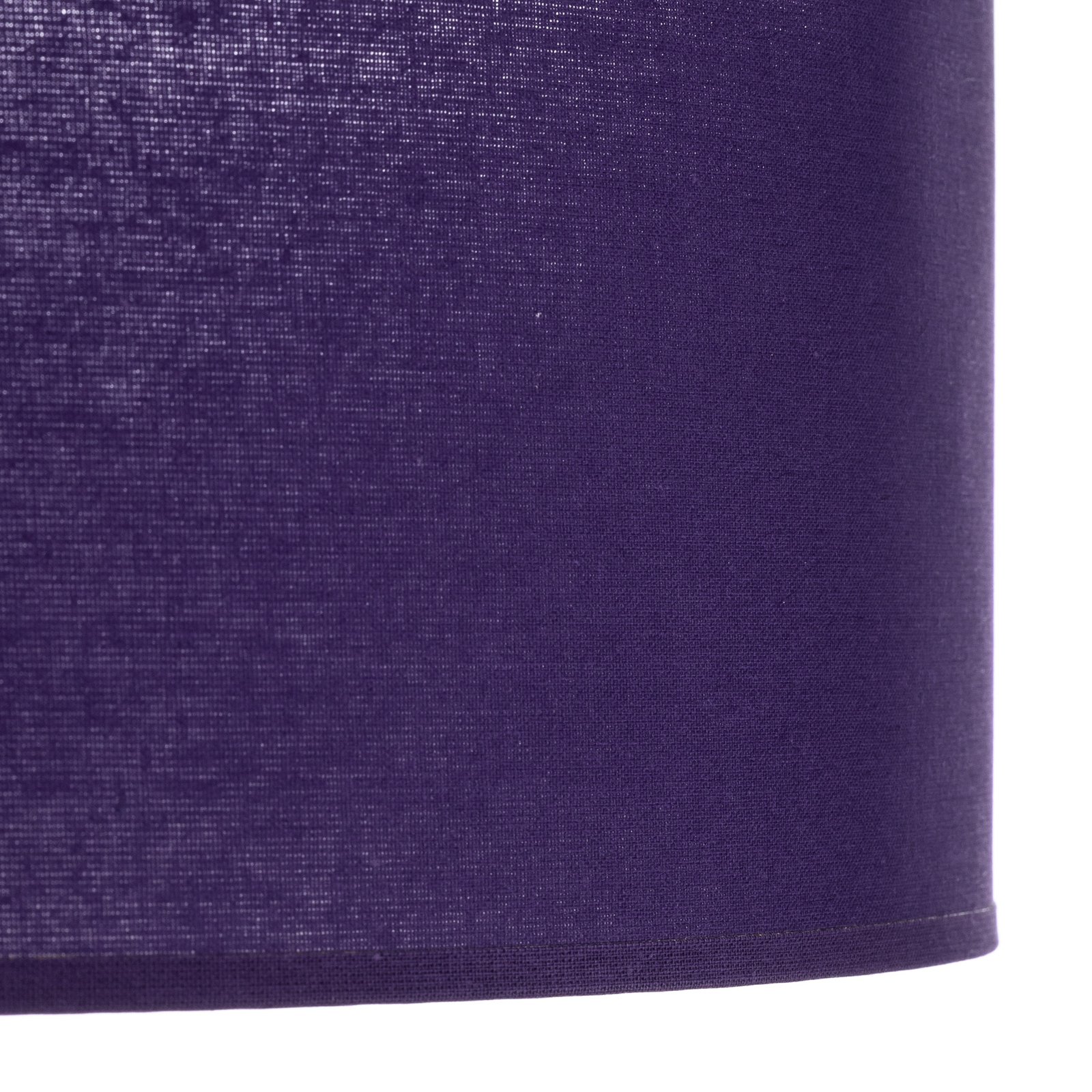 Euluna Roller Decke, Stoffschirm violett, Ø 50 cm