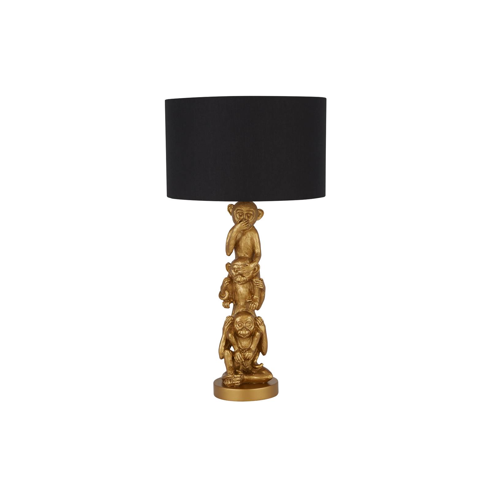 three monkeys lamp