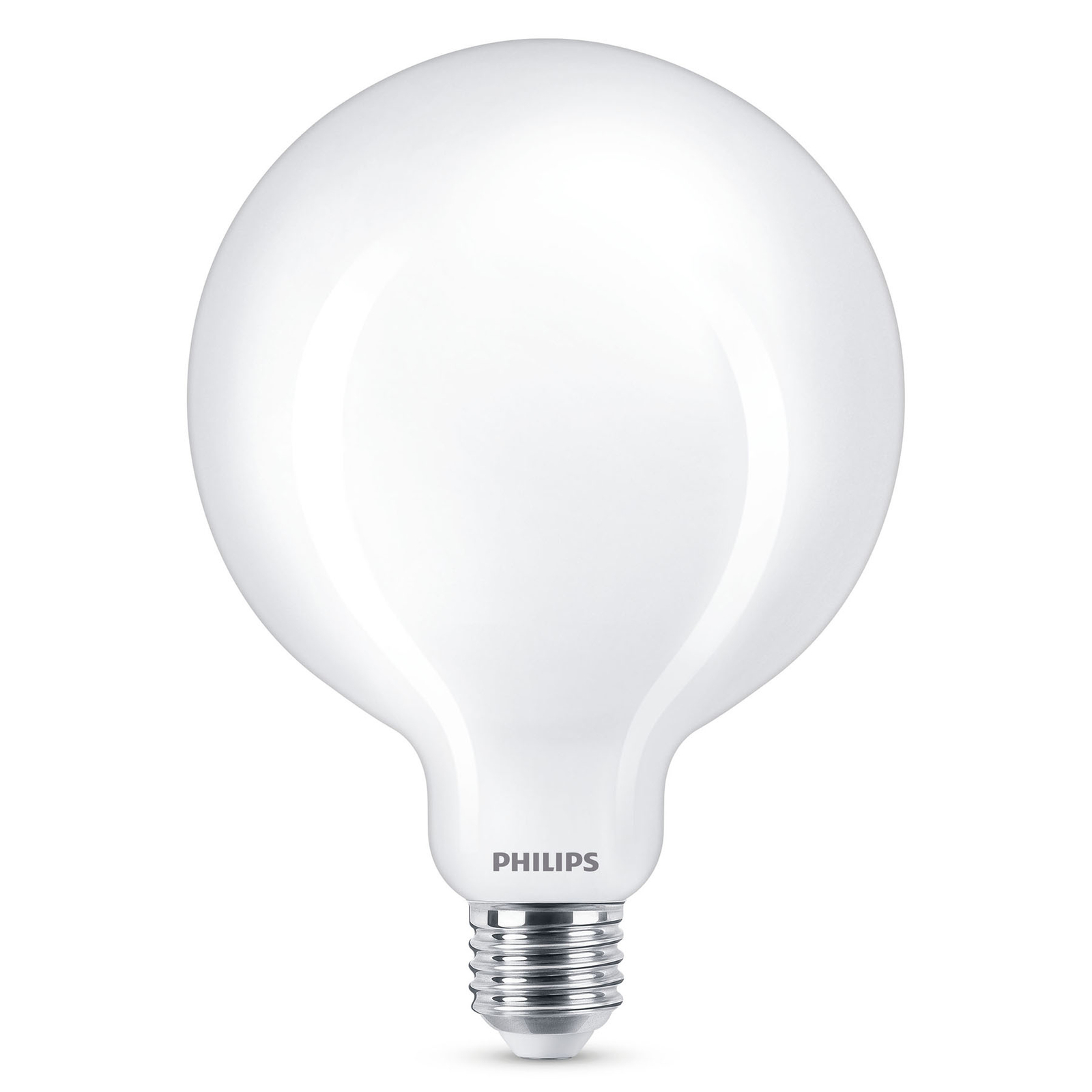 Philips LED Classic globe E27 G120 8,5W satinato
