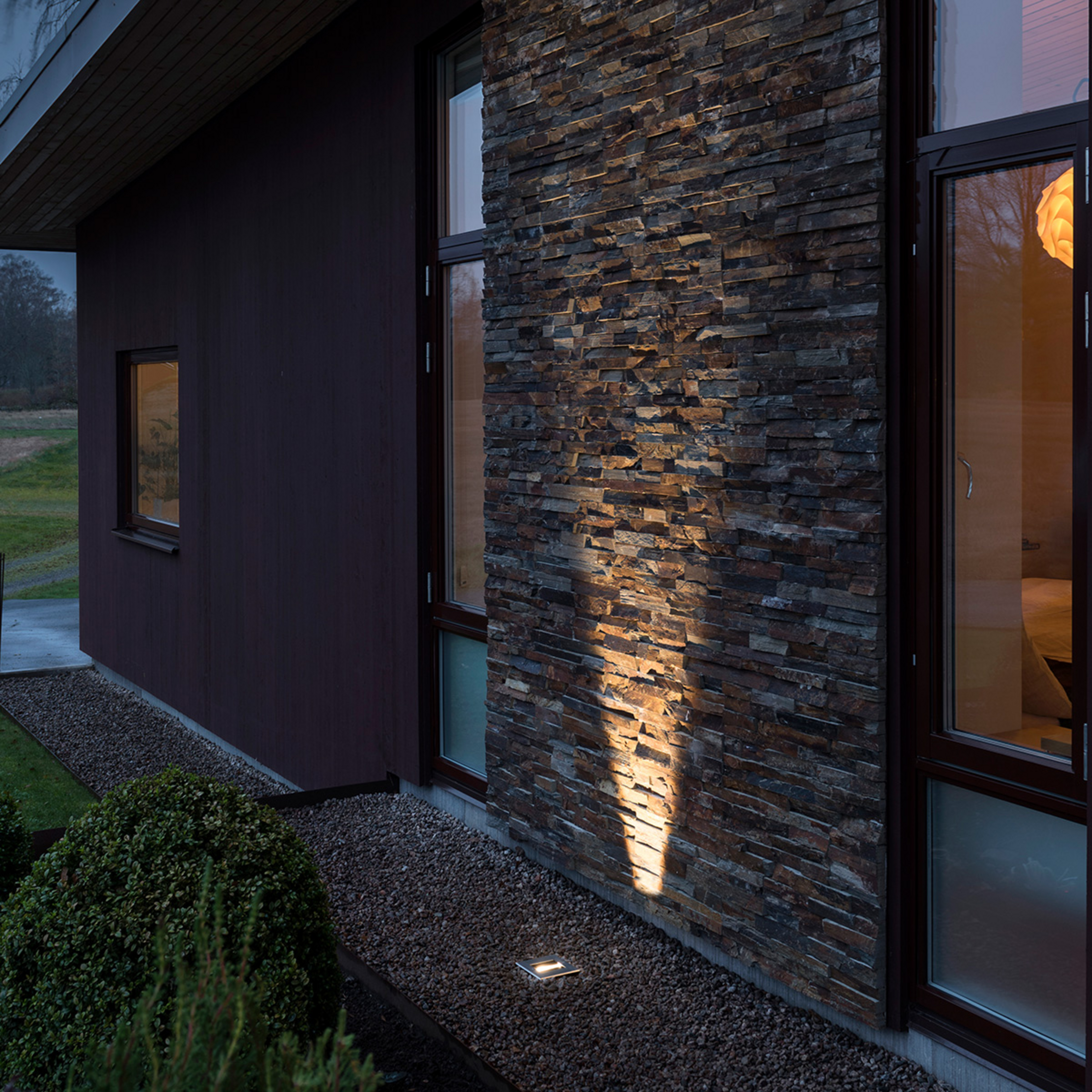 Malte spot encastré sol LED rayon flexible 9 W