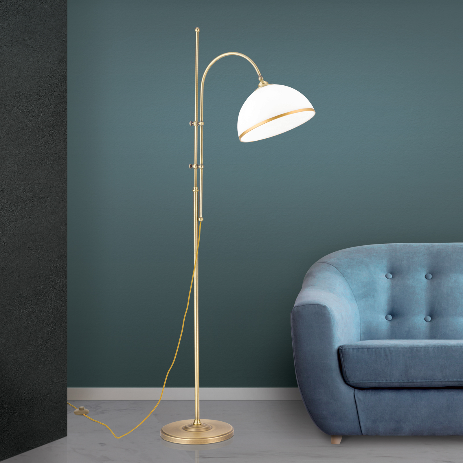 Lampadaire Old Lamp support réglable en hauteur