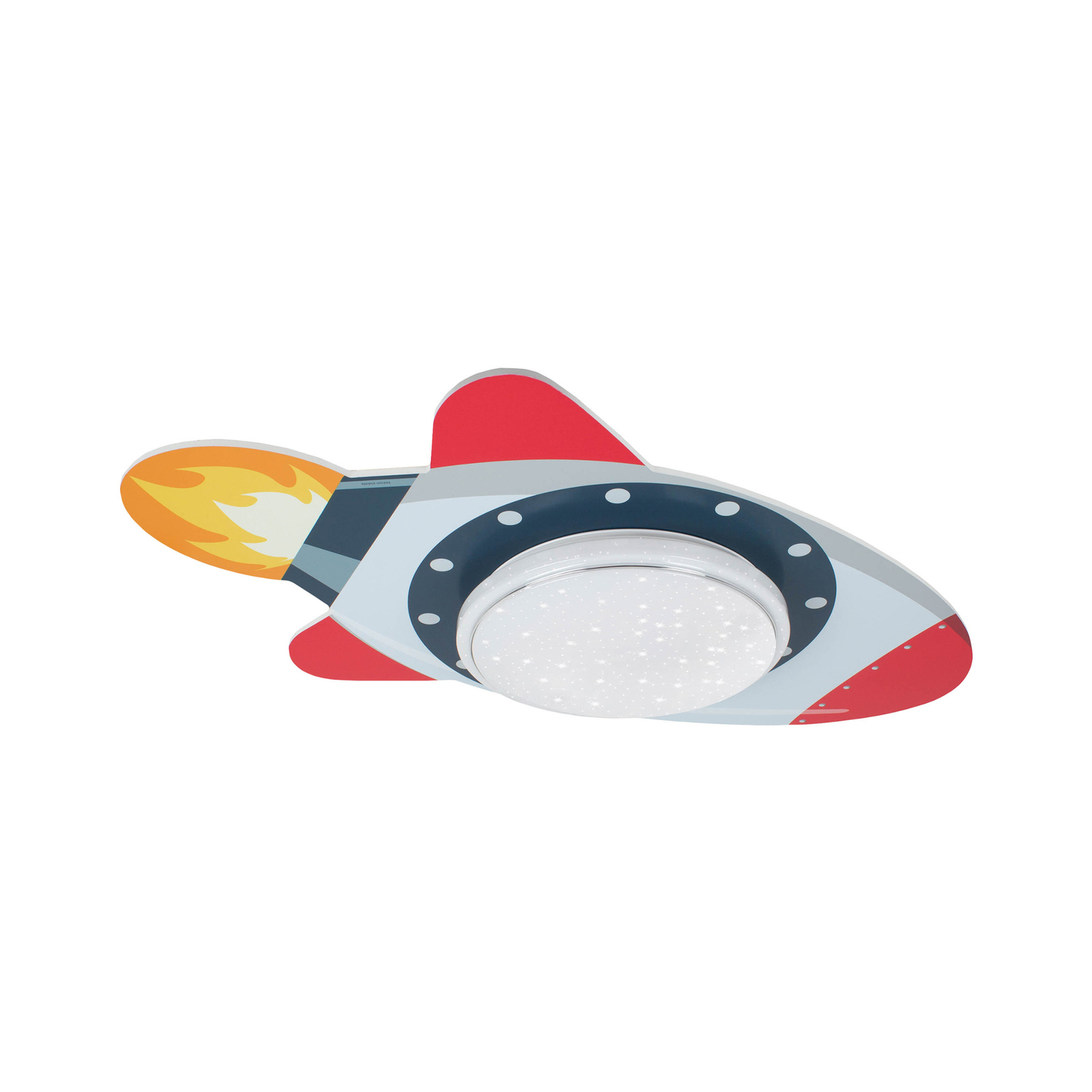 Starlight rocket LED-loftslampe