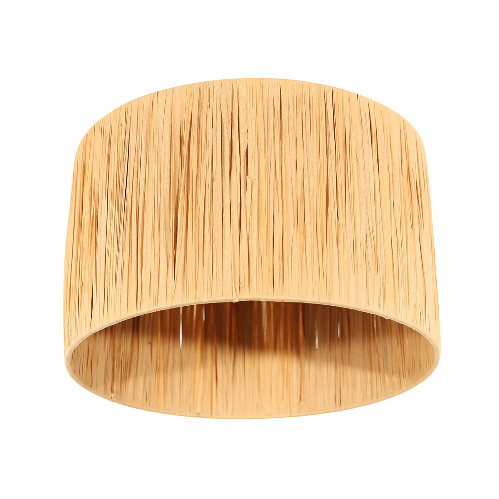 Tafellamp Stang 3857ZW, zeegras, zwart/naturel, H. 55 cm