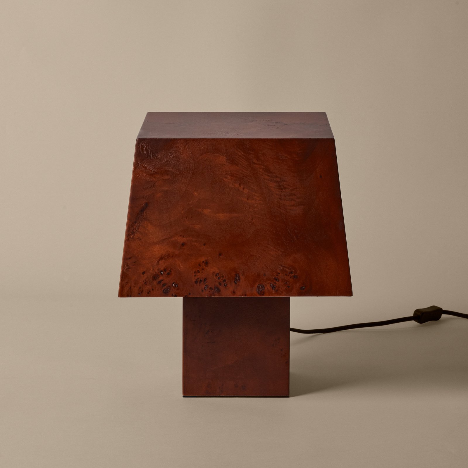 Burl Tischleuchte, FSC Burl-Holz, Höhe 33 cm - ferm LIVING