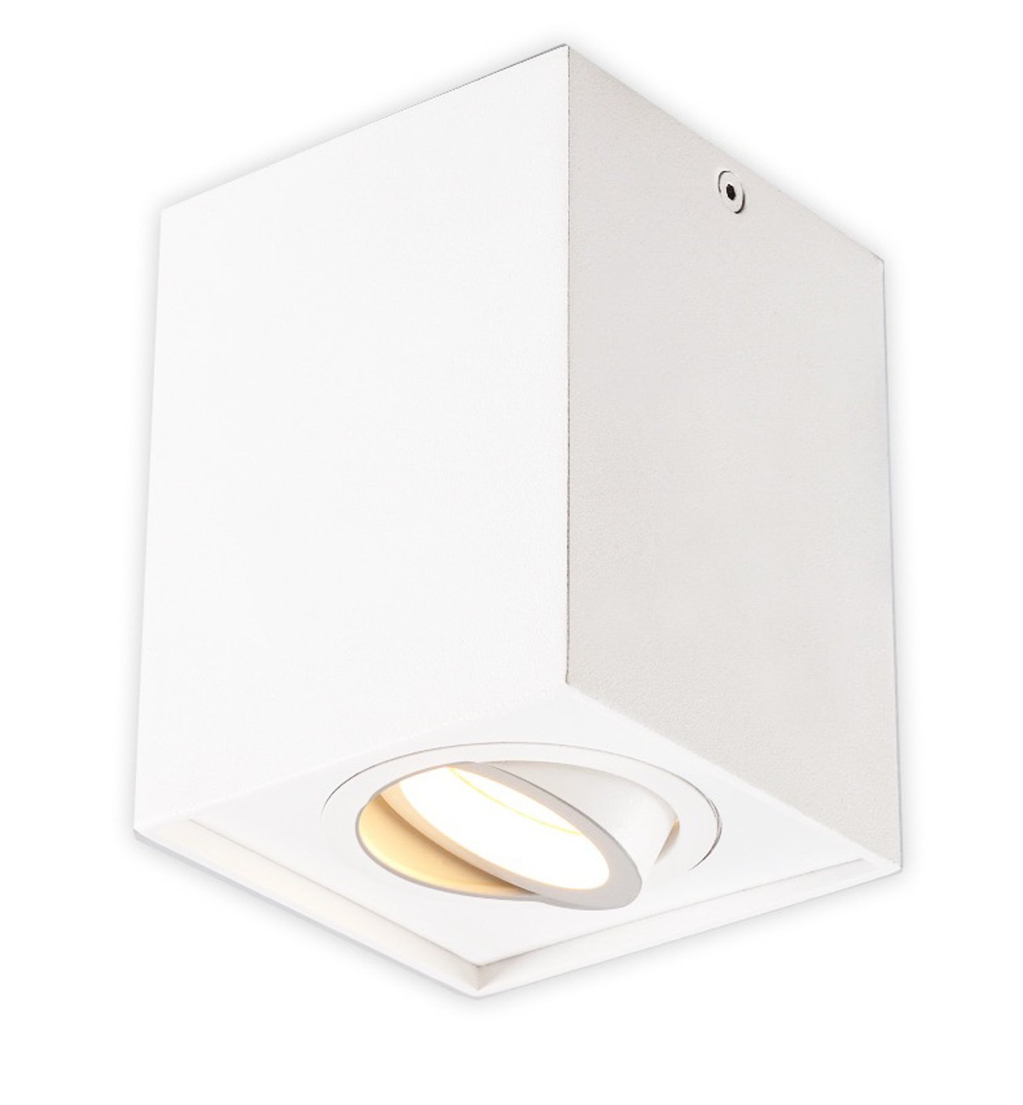 Arcchio ceiling light Jolina, set of 2, angular, white