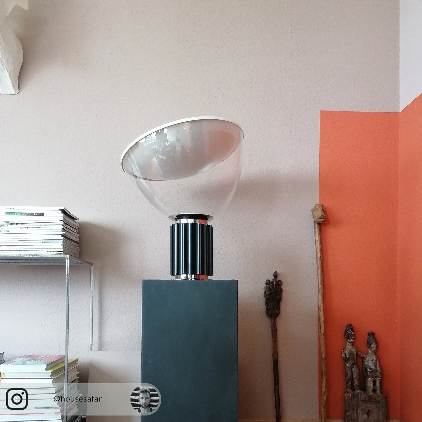 Taccia LED (PMMA) Lampa Stołowa Black - Flos