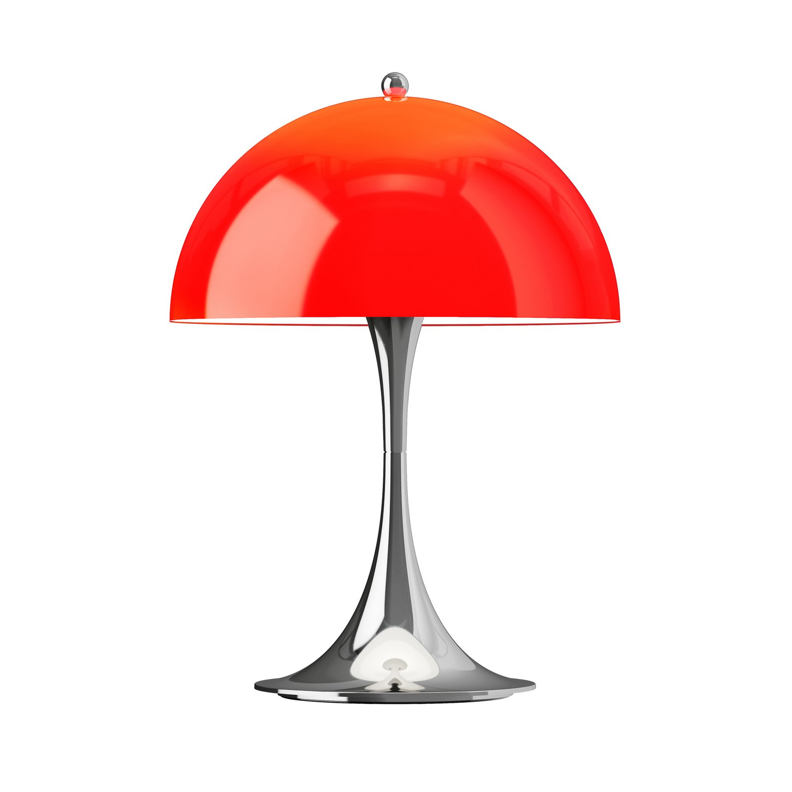 Panthella 250 Portable Original, opalowo-czerwona – Louis Poulsen Panthella 250 Portable Original, opalowo-czerwona – Louis Poulsen
