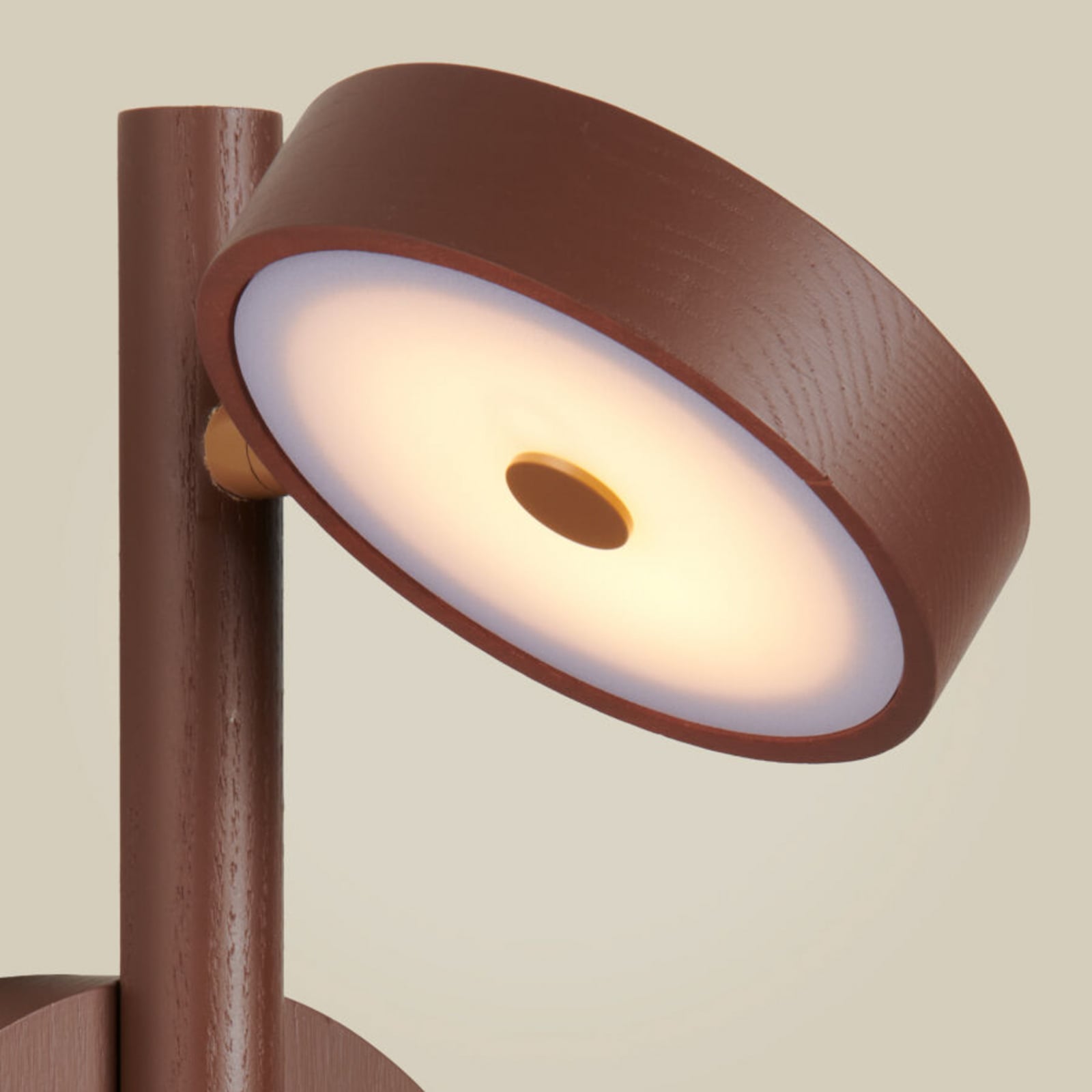 GOOD & MOJO applique a LED Okinawa, marrone, spina, legno