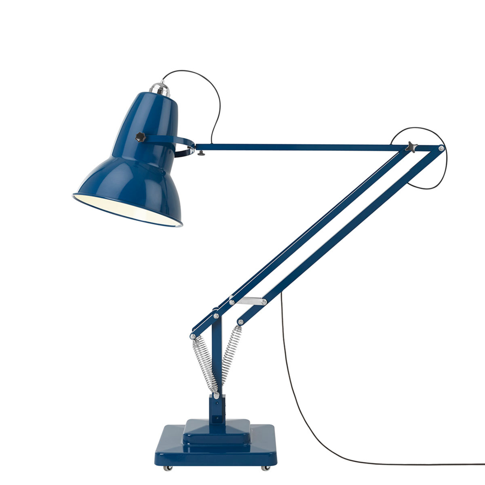 "Anglepoise Original 1227 Giant" grindų lempa mėlyna