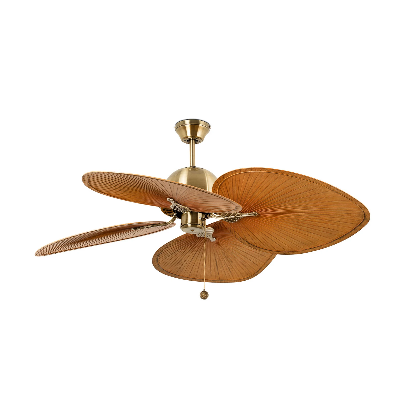 Deckenventilator Cuba L, Ø 132 cm, vierflügelig, altgold