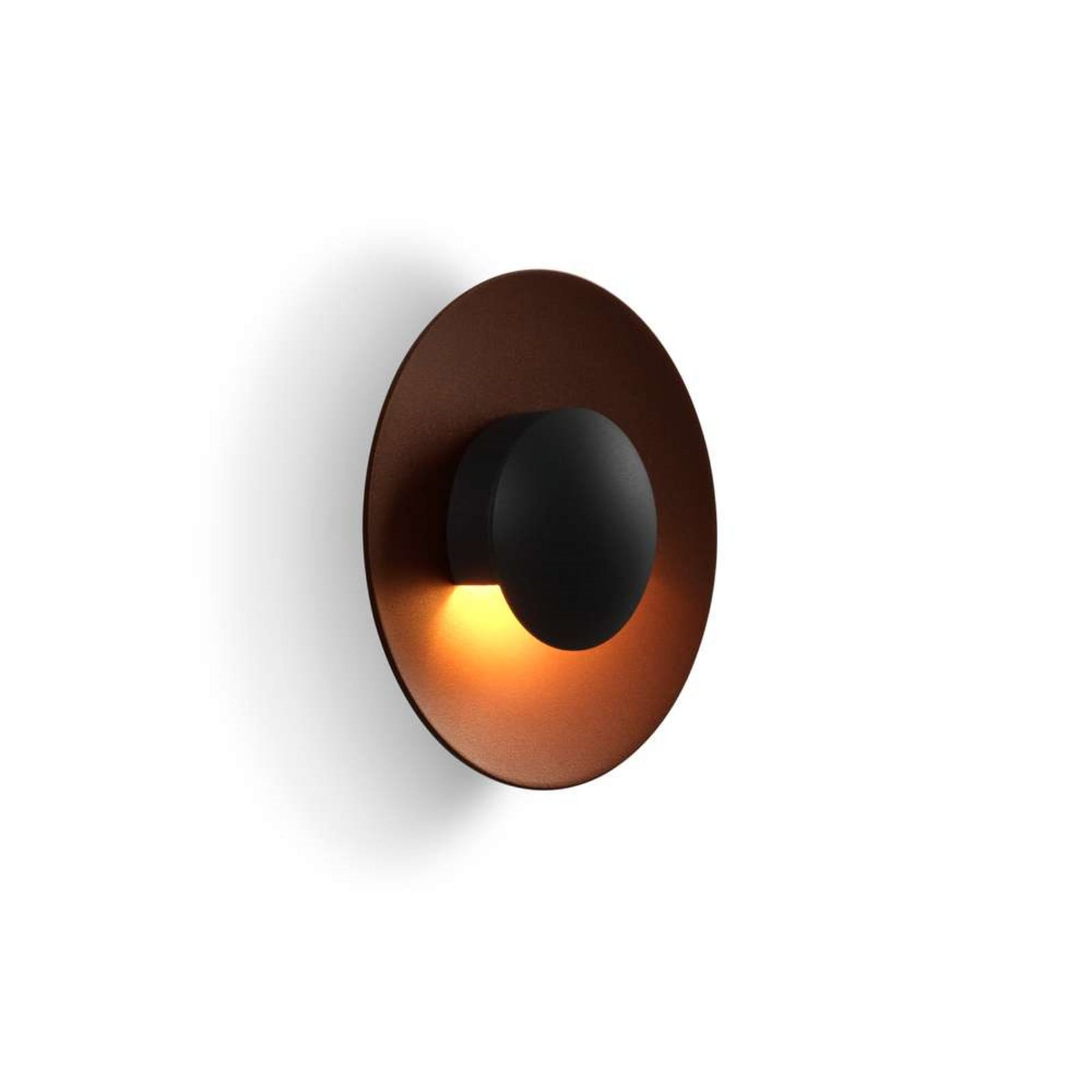 Ginger C42 Utomhusv&auml;gglampa Rust Texture MARSET - Terrass - Aluminium