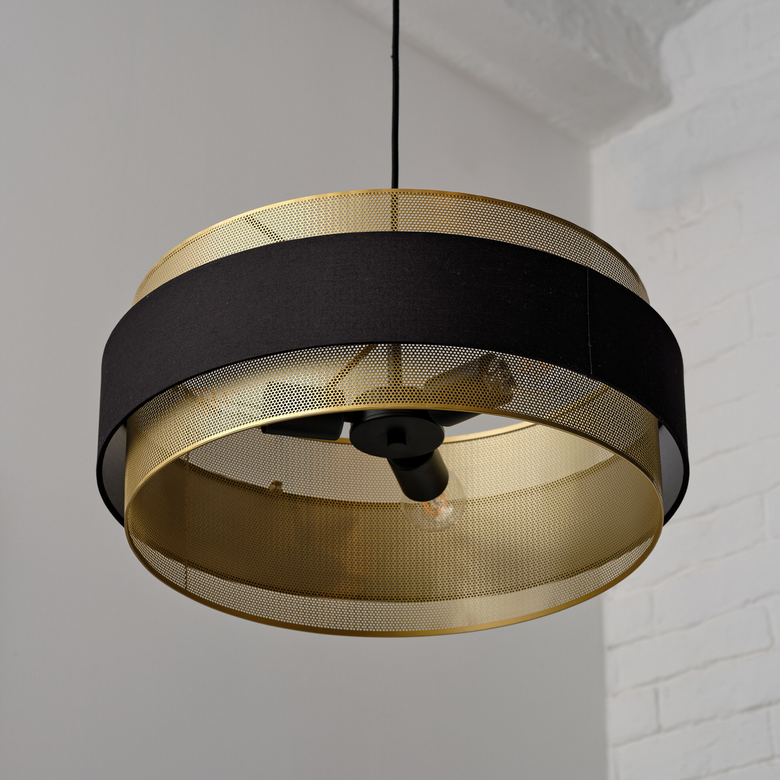 OSRAM hanglamp Decor Hornet, zwart/goud, E27