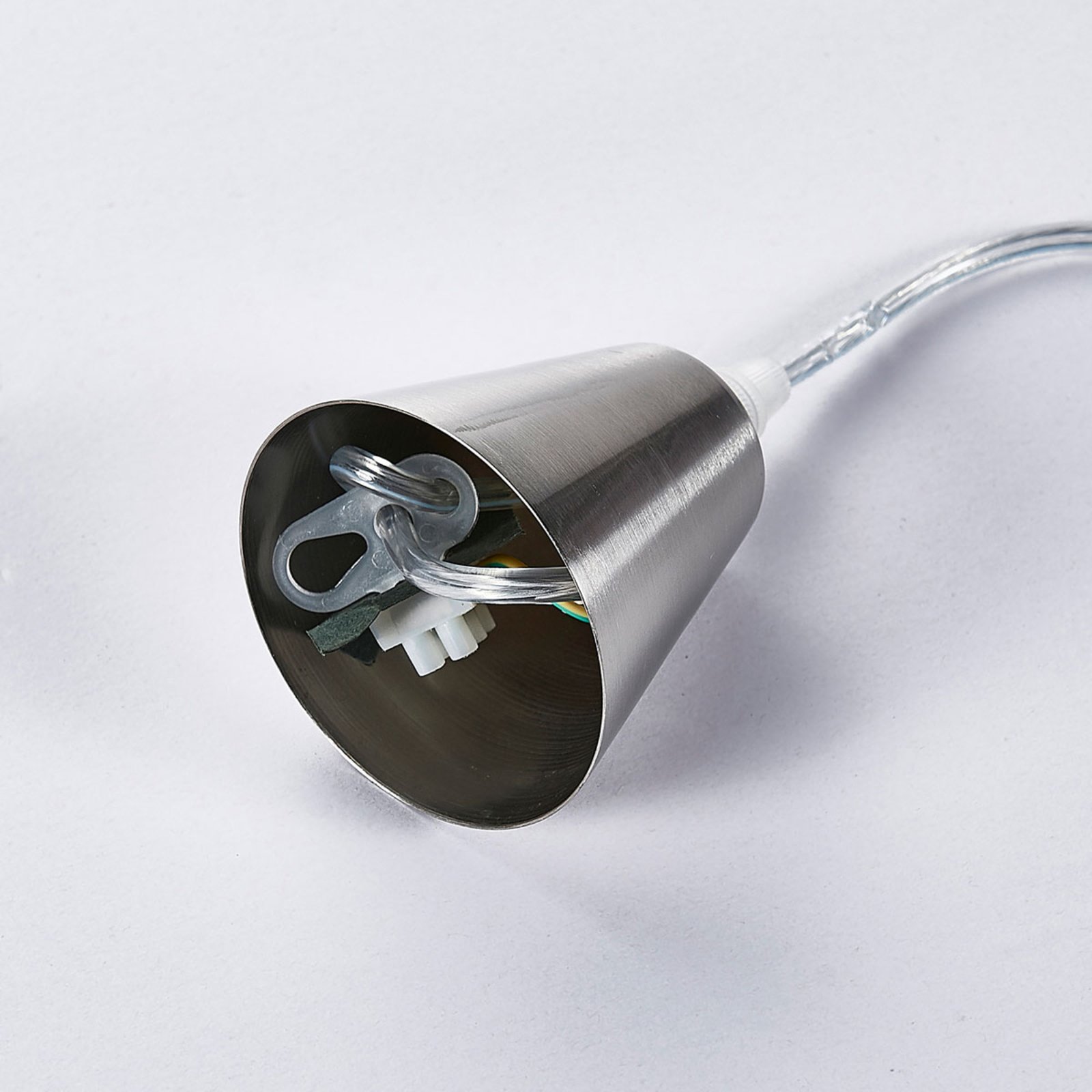 Marike Hanglamp Ø35 Opal/Nickel - Lindby