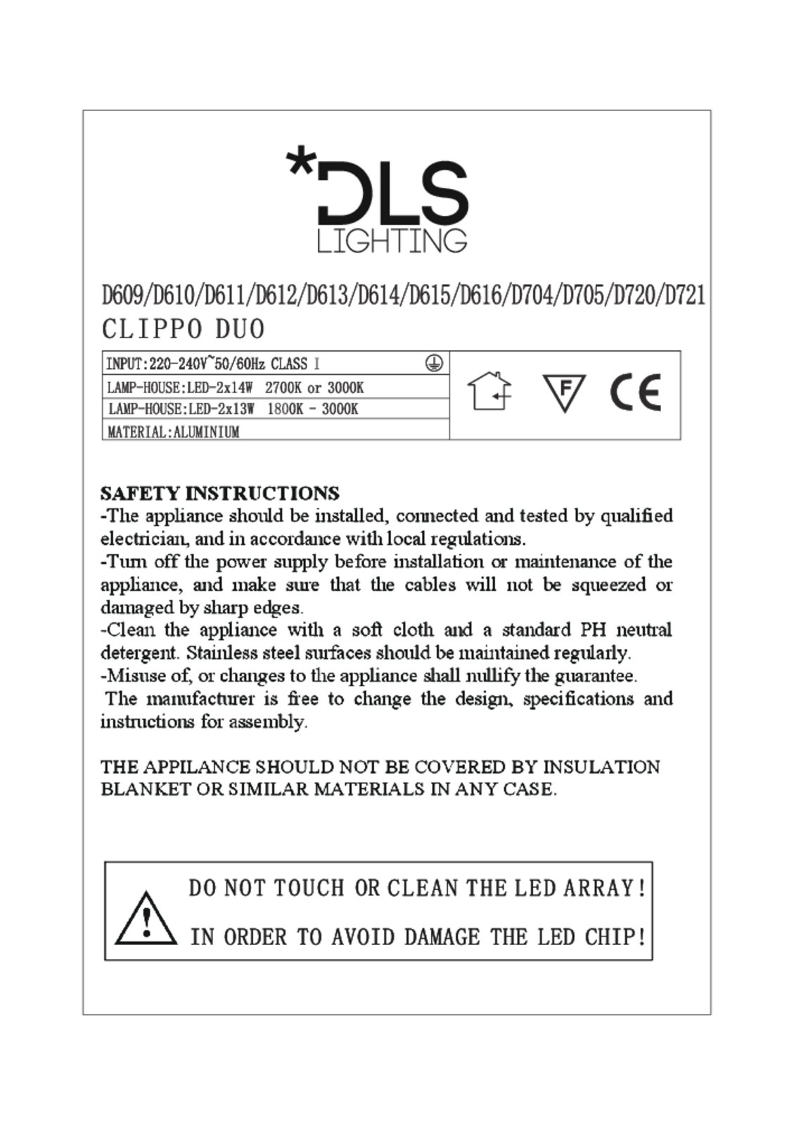 EGG LED downlight Clippo Duo blanco/blanco DALI DTW 2 luces.