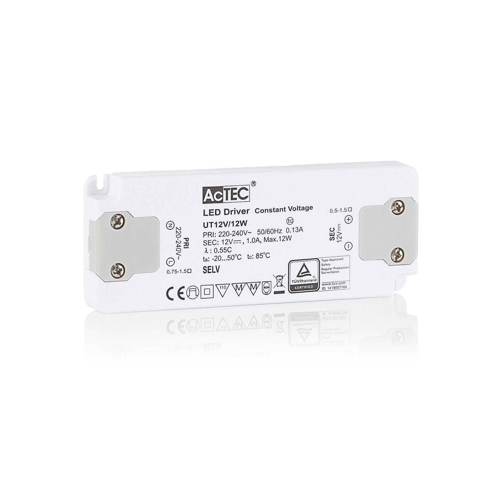 AcTEC Slim LED драйвер CV 12V, 12W