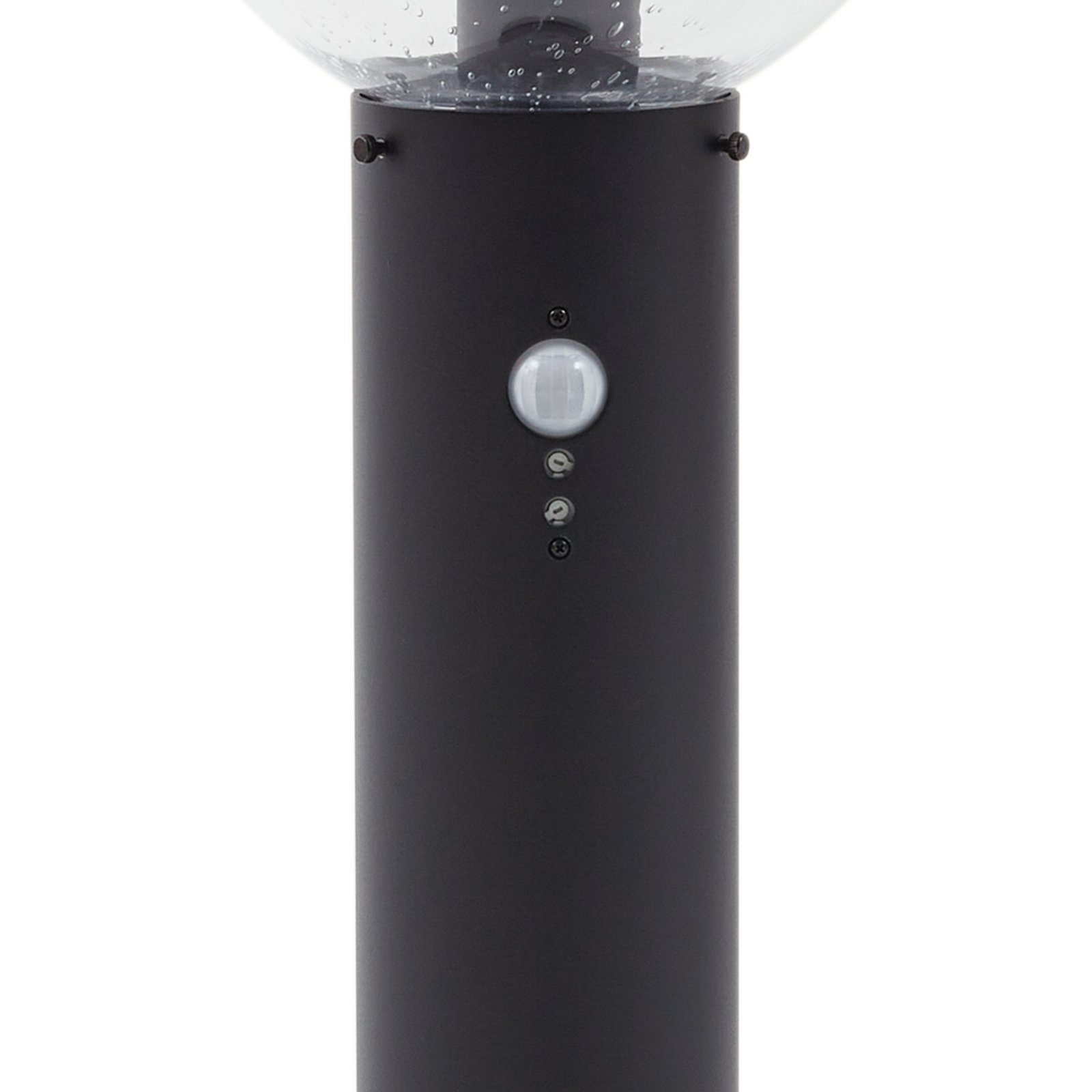 Dangan vejlampe, højde 60 cm, glas, metal, sensor, klar - Lindby