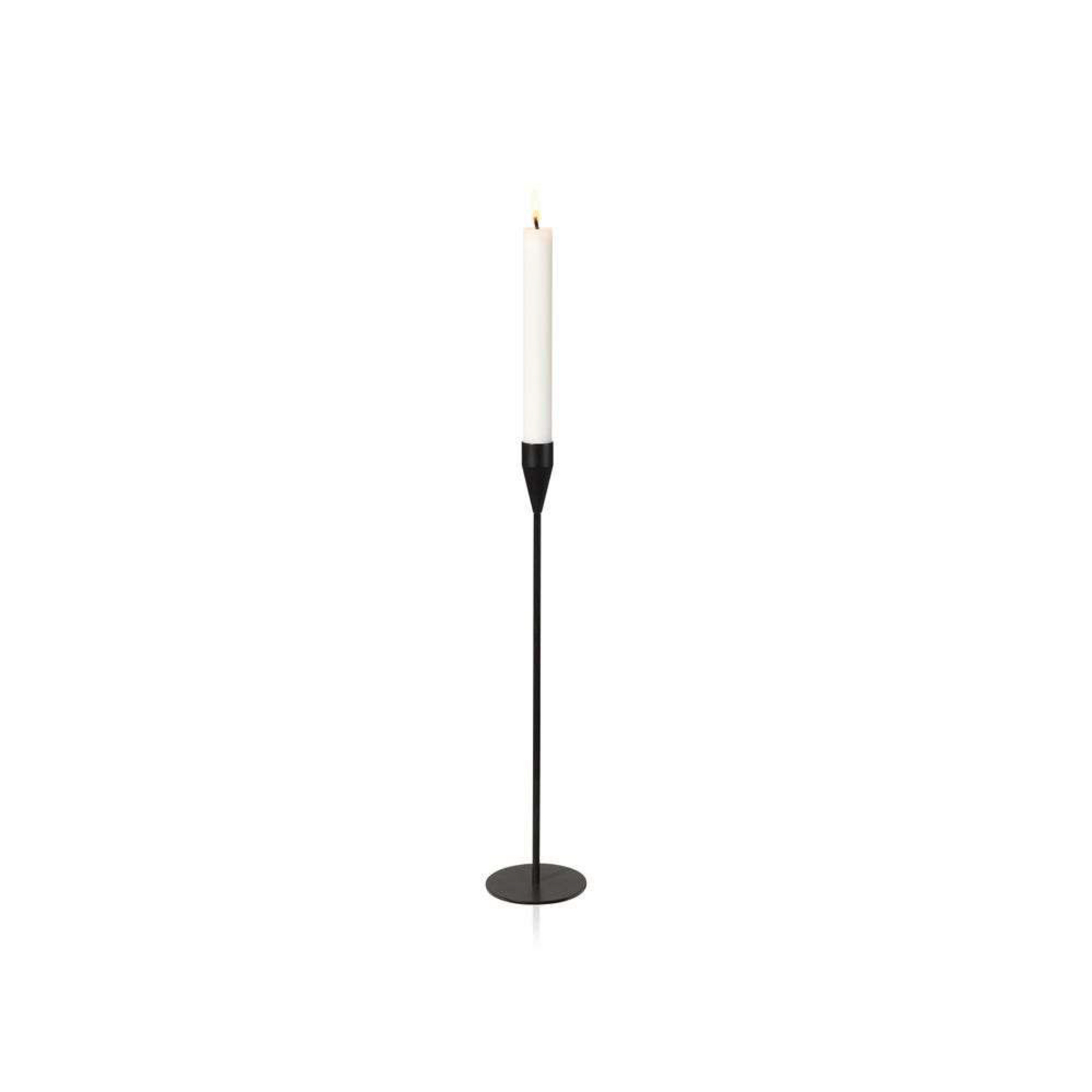 Saturn Candle Holder H36 Black - Piet Hein