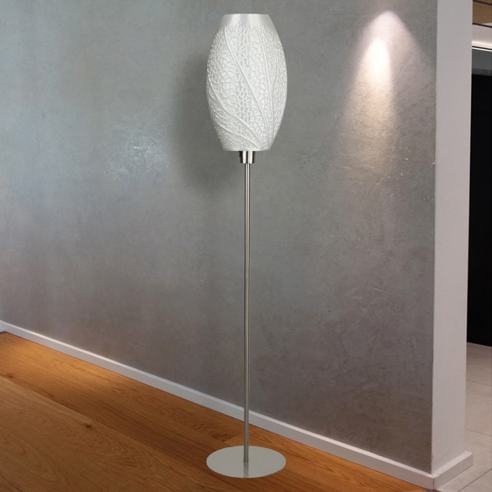 Designergolvlampa Flora, 3D-tryck