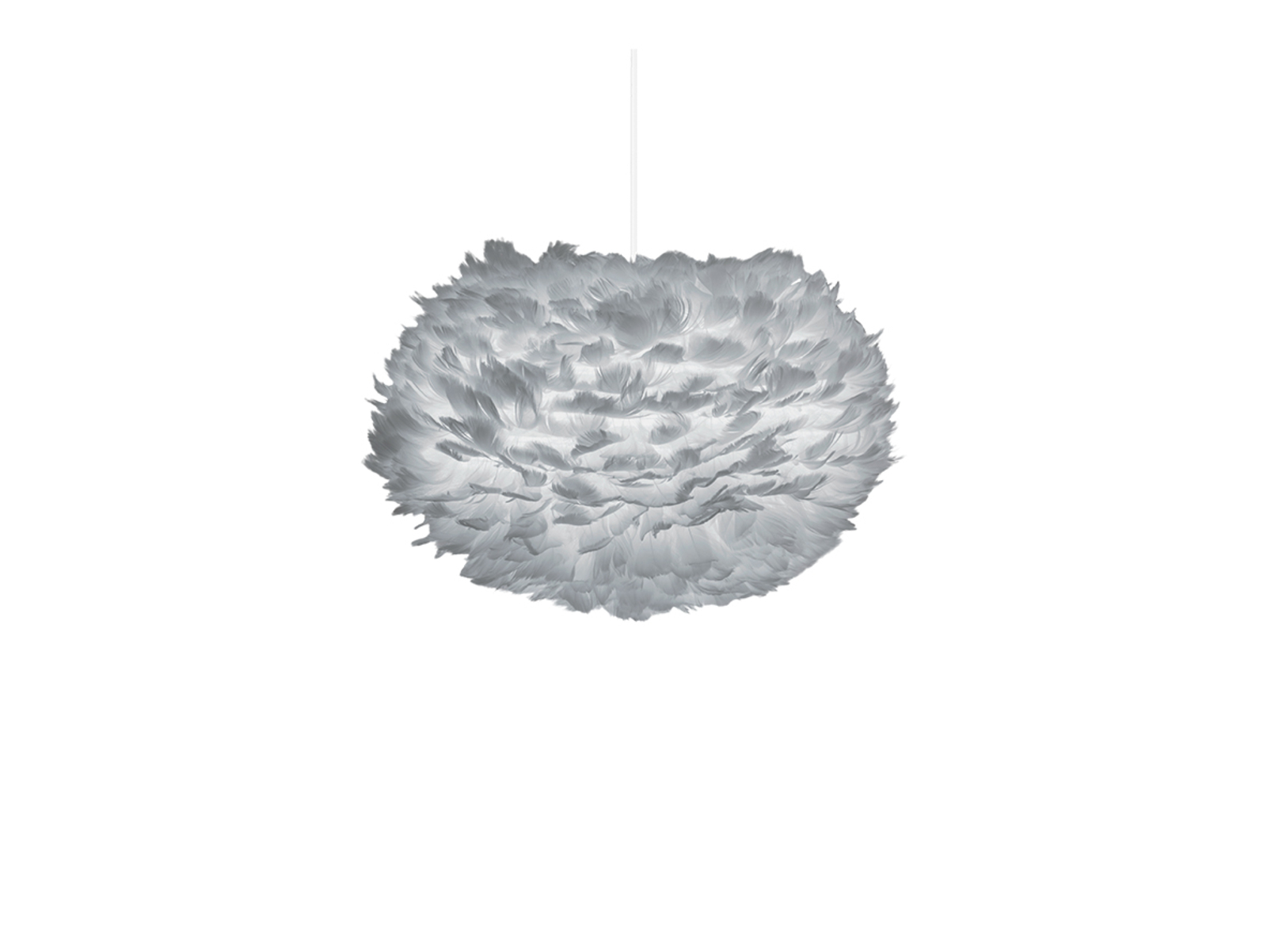 Eos Pendant Medium Grey/White - UMAGE
