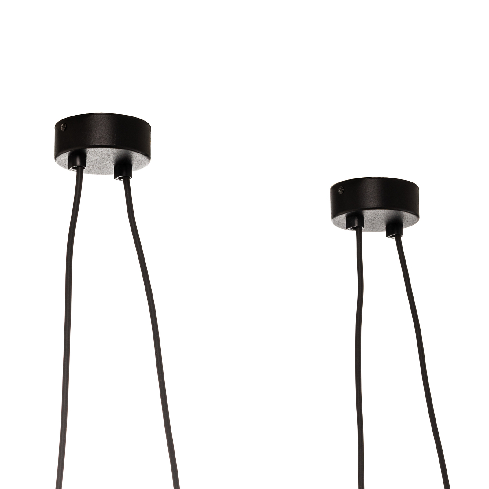 Hanglamp Perm III zwart, variabel monteerbaar