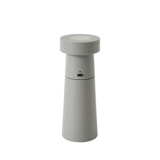 Salt Spargisale LED, grigio chiaro, batteria ricaricabile, IP44 - Lucande