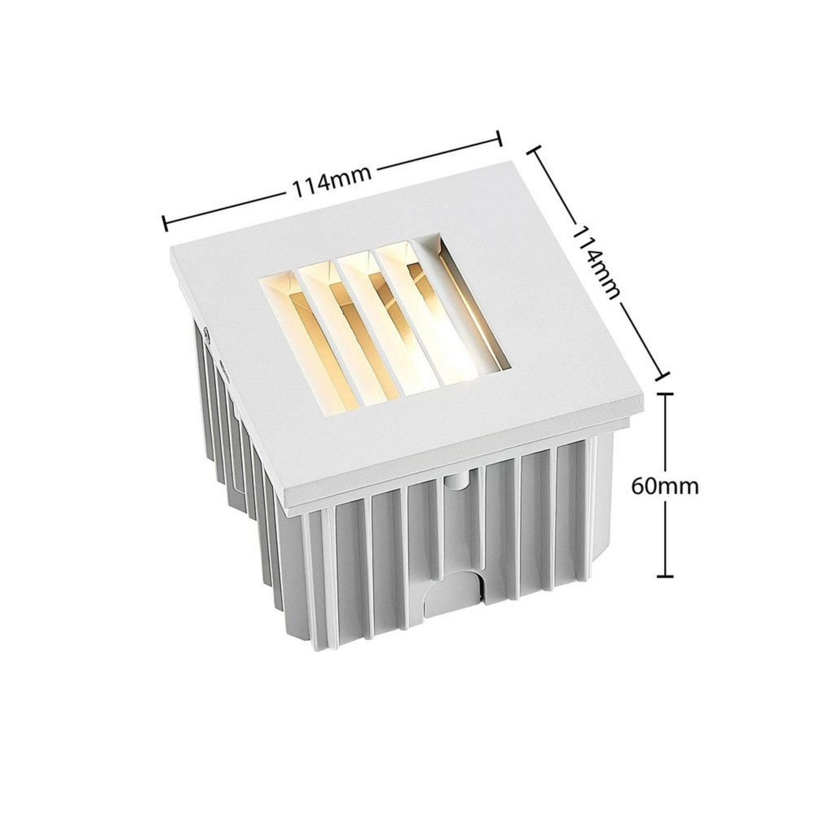 Makio LED Nástěnná Vestavná Svítidla White - Arcchio