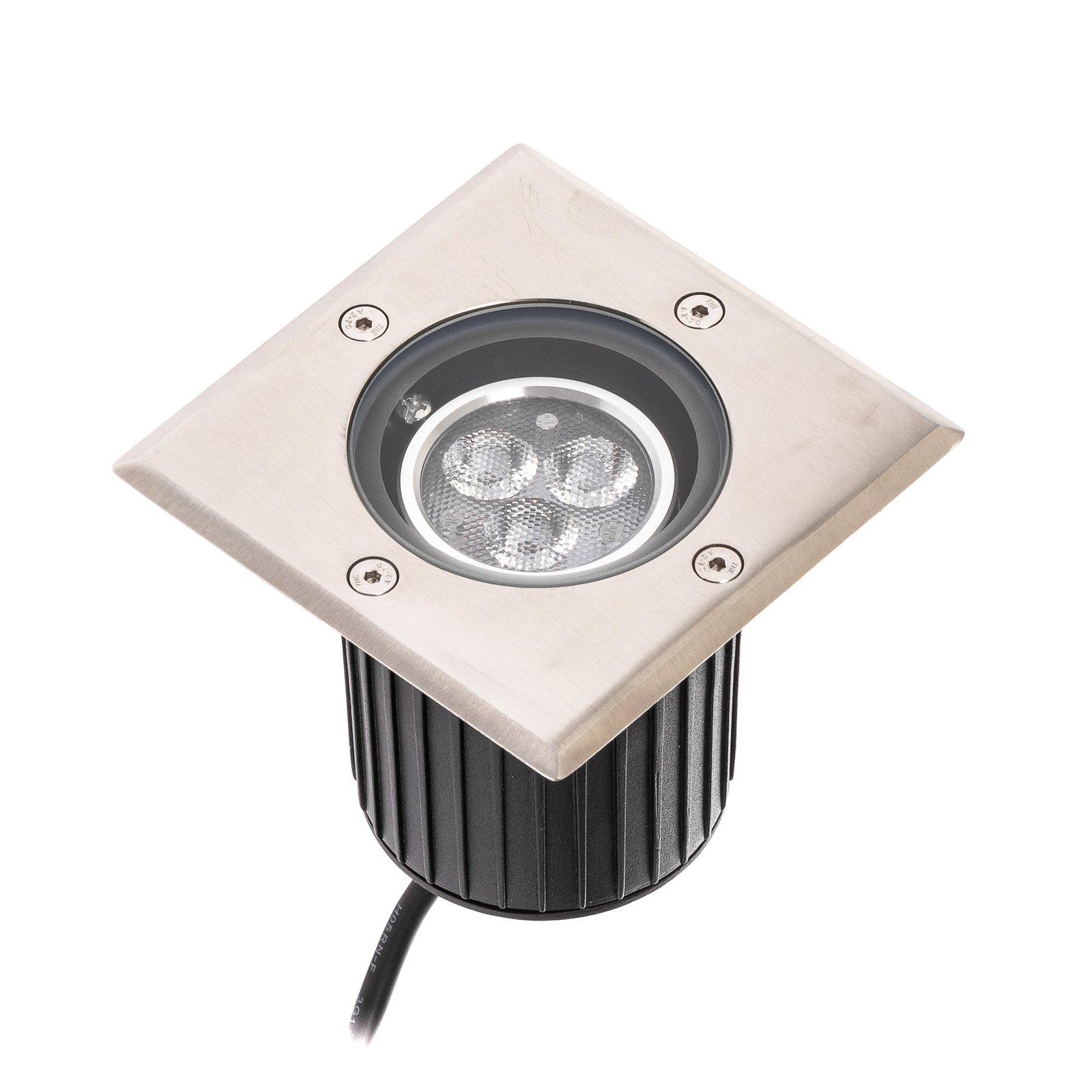Jos Square Erd Spot IP67 Steel - Lucande
