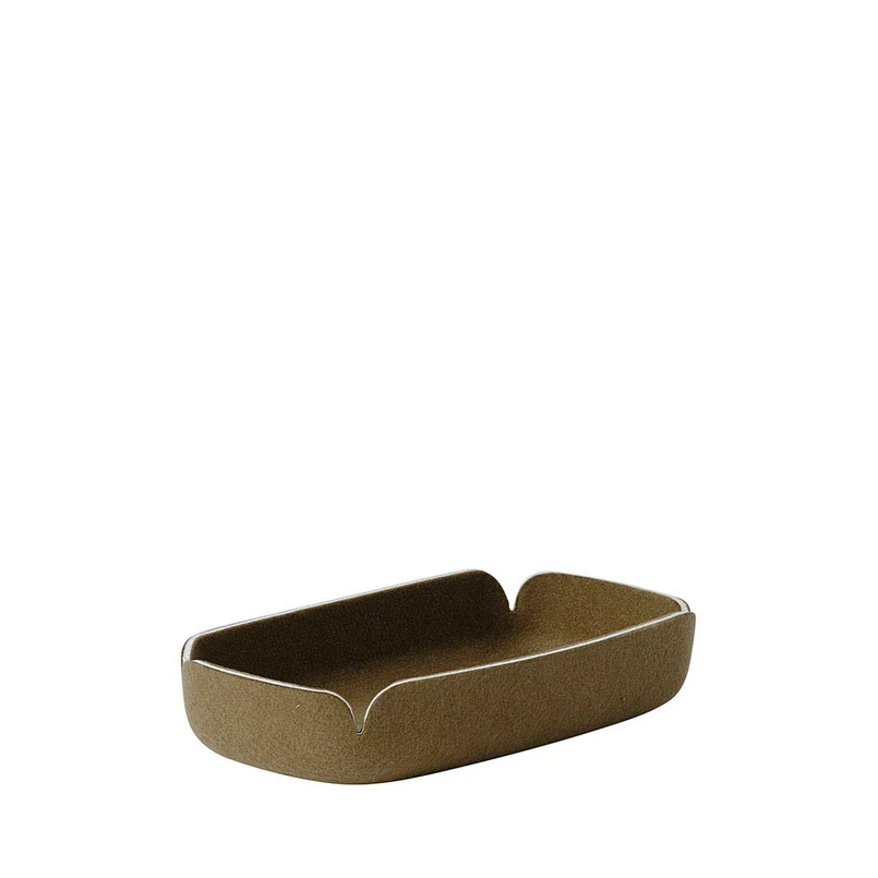 Muuto - Restore Tablett 28x15,5 Brown Green