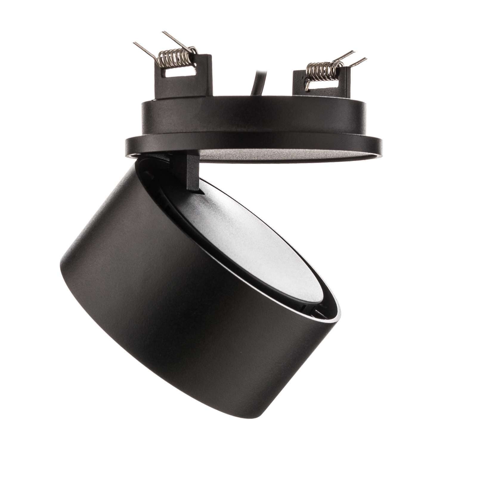 Egger Clippo EP LED-Einbauspot, schwarz, 2.700K