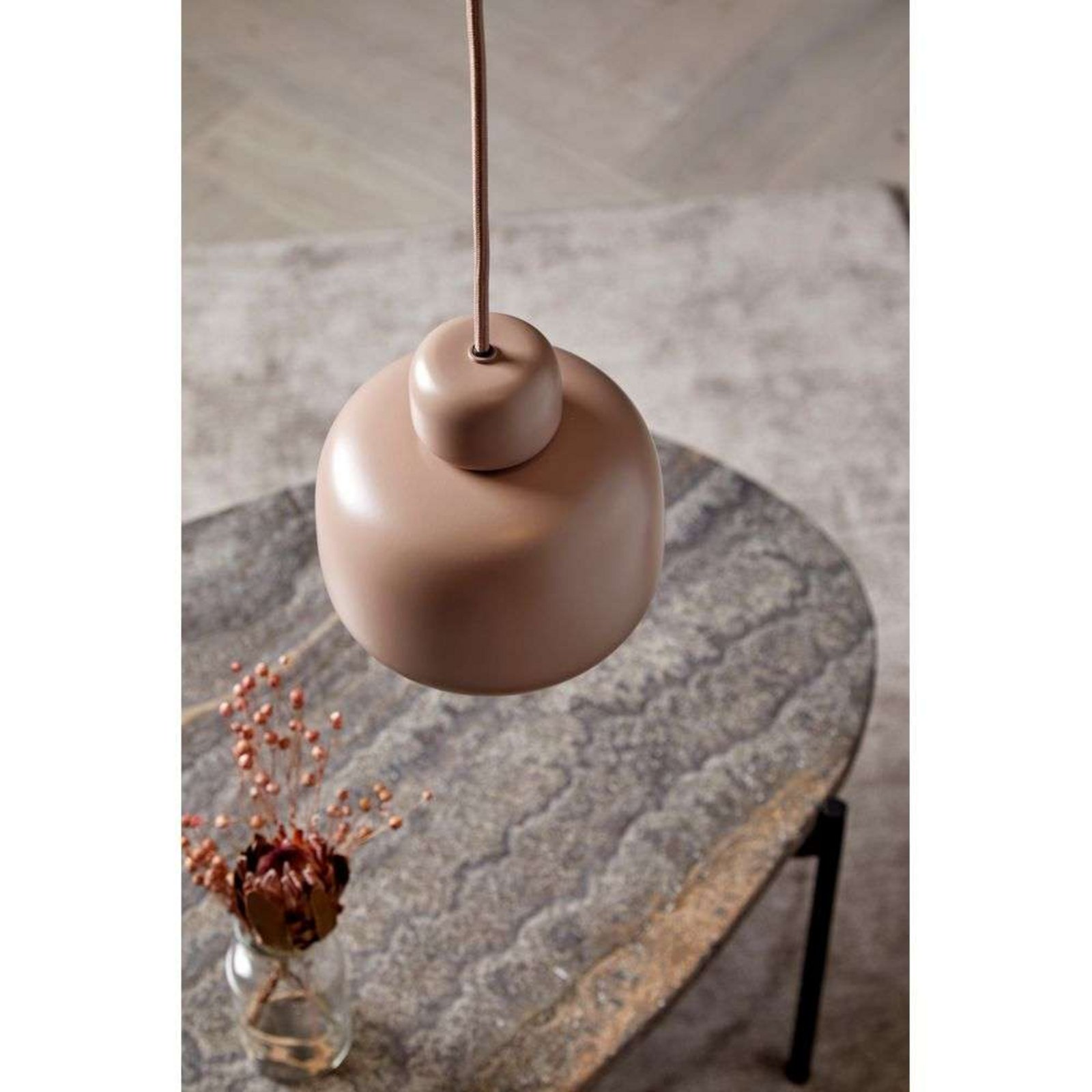 Stone Lampada a Sospensione Small Taupe - Woud