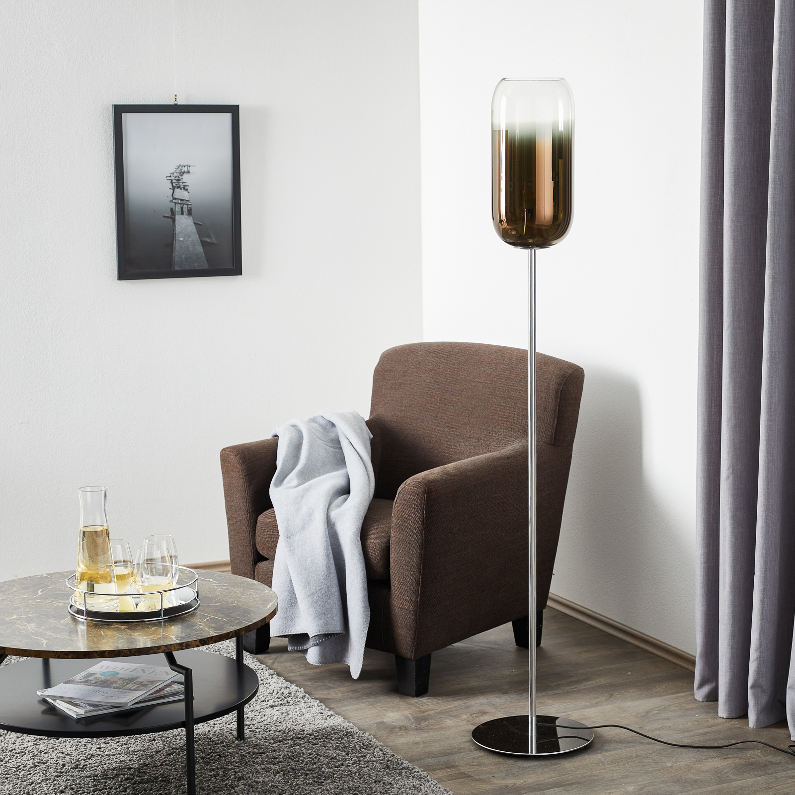 Gople Stehleuchte Bronze - Artemide