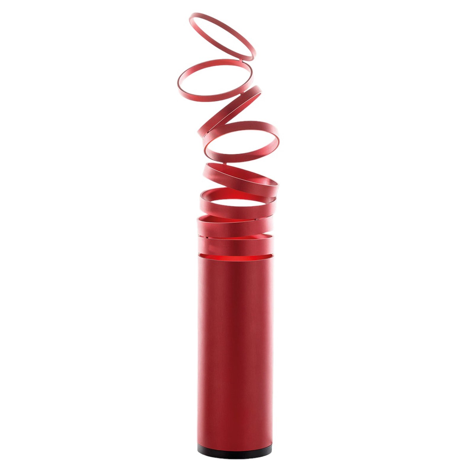 Artemide Decomposé table lamp red