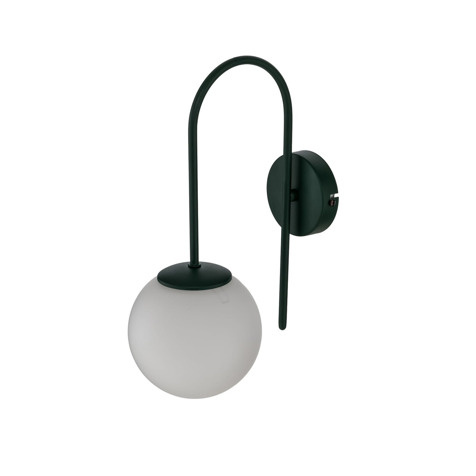 Wandlampe Cambridge, dunkelgrün, Höhe 34 cm, Metall/Glas E14 Wandlampe Cambridge, dunkelgrün, Höhe 34 cm, Metall/Glas E14