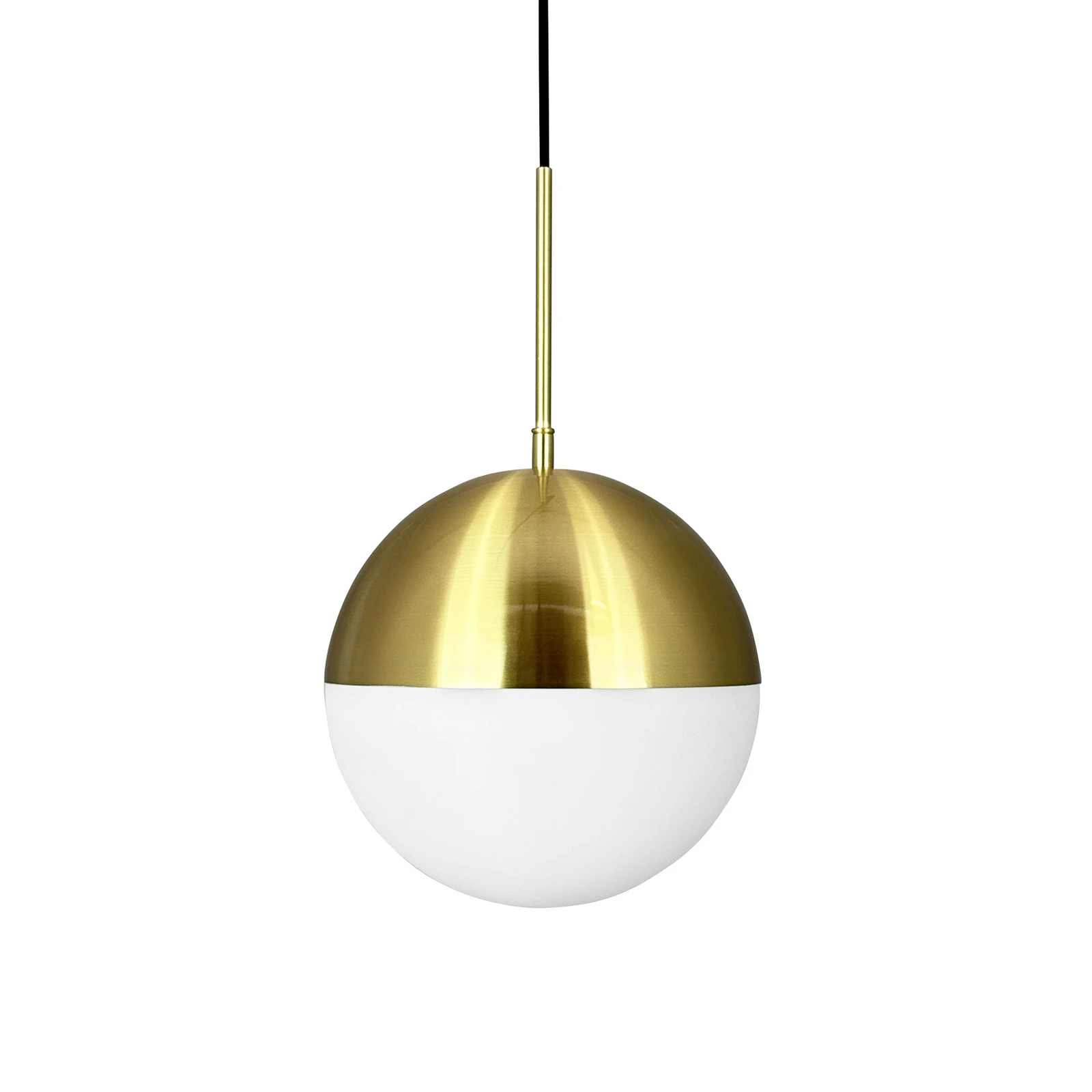 Dyberg Larsen pakabinamas šviestuvas Nova D25, opalas/varis, metalas