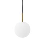 TR Bulb Lustră Pendul Brushed Brass/Matt Opal - Audo Copenhagen