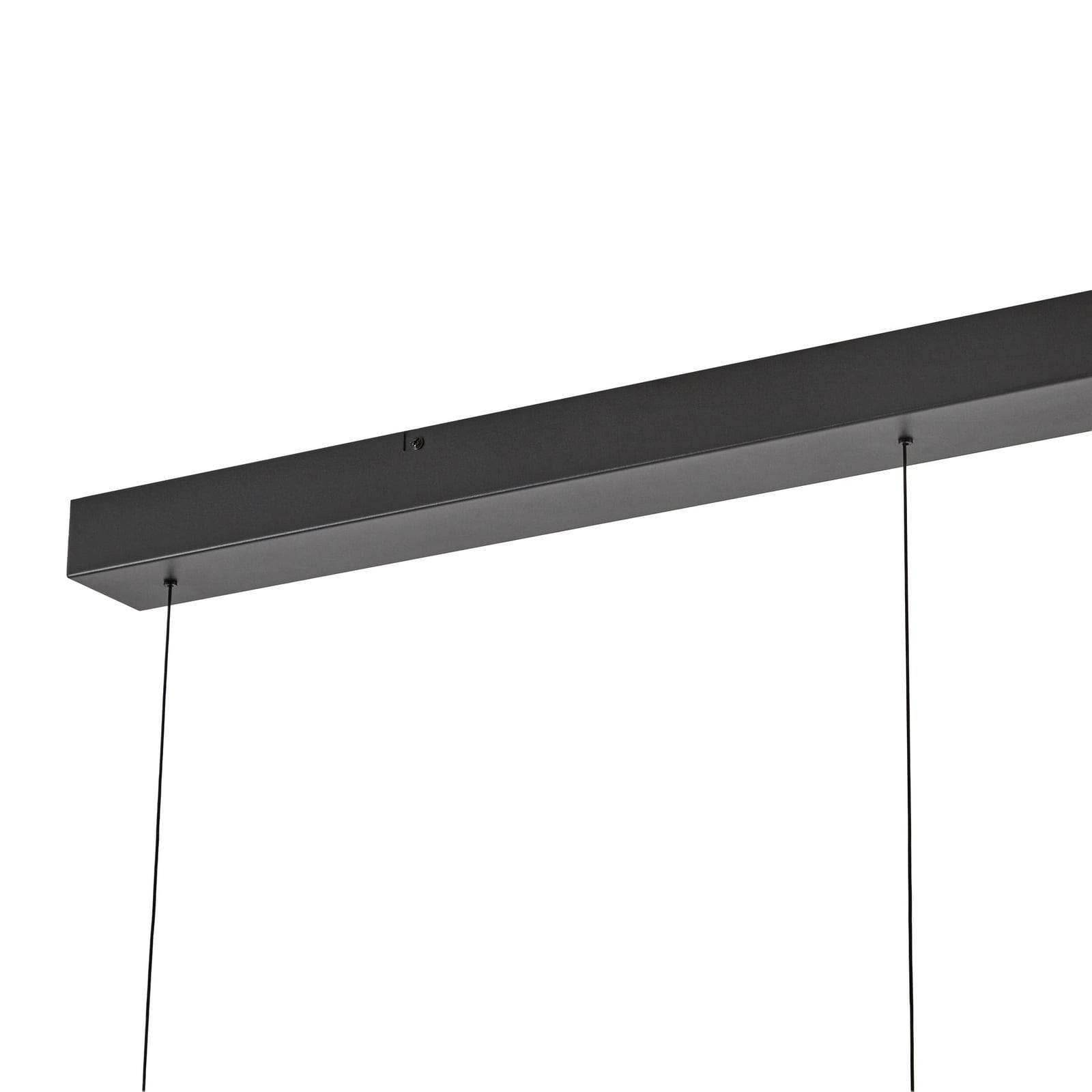 Shiro LED-Hängeleuchte, 3-flammig, Holz/Glas - Quitani