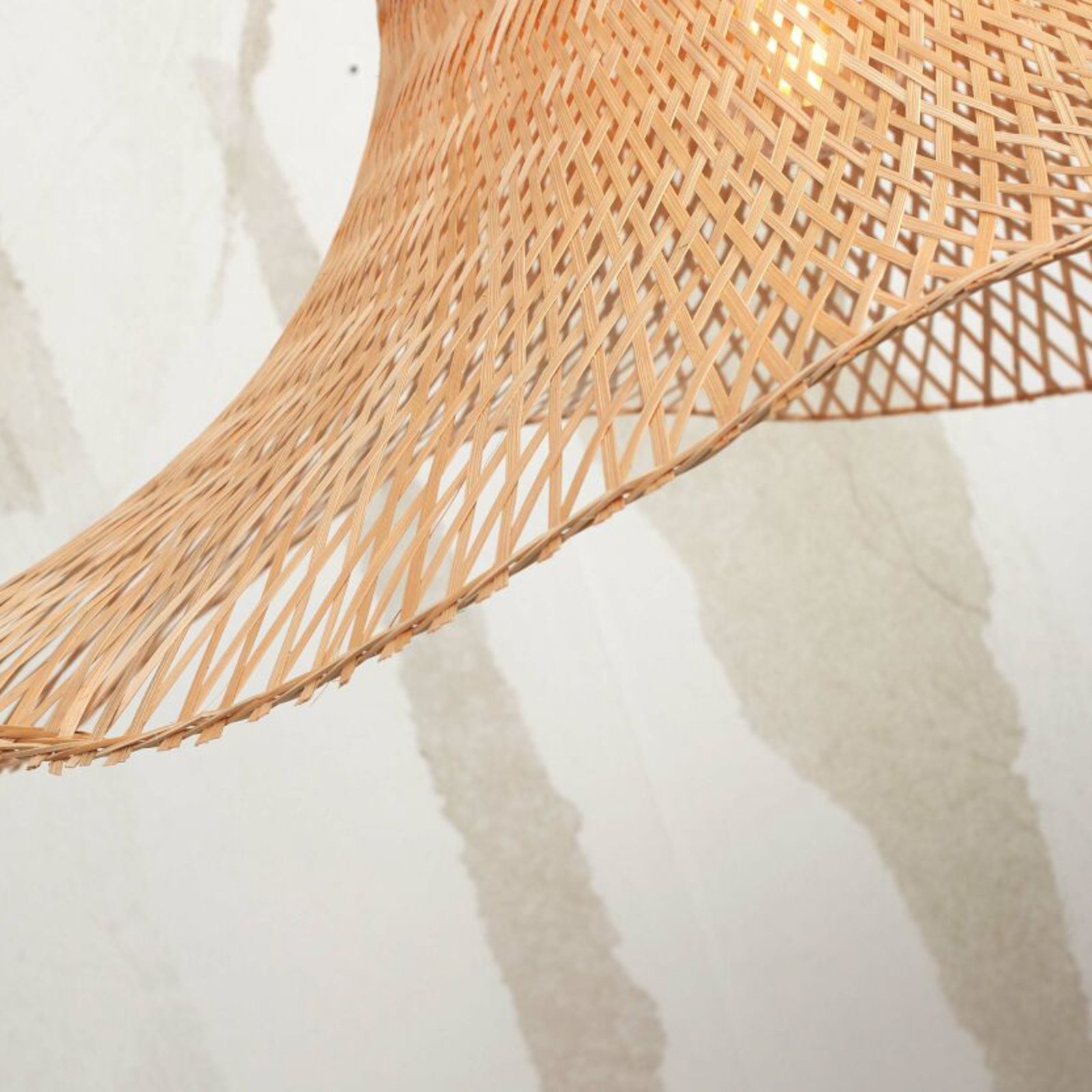 GOOD & MOJO Ibiza stropné svietidlo Ø 65cm prírodné
