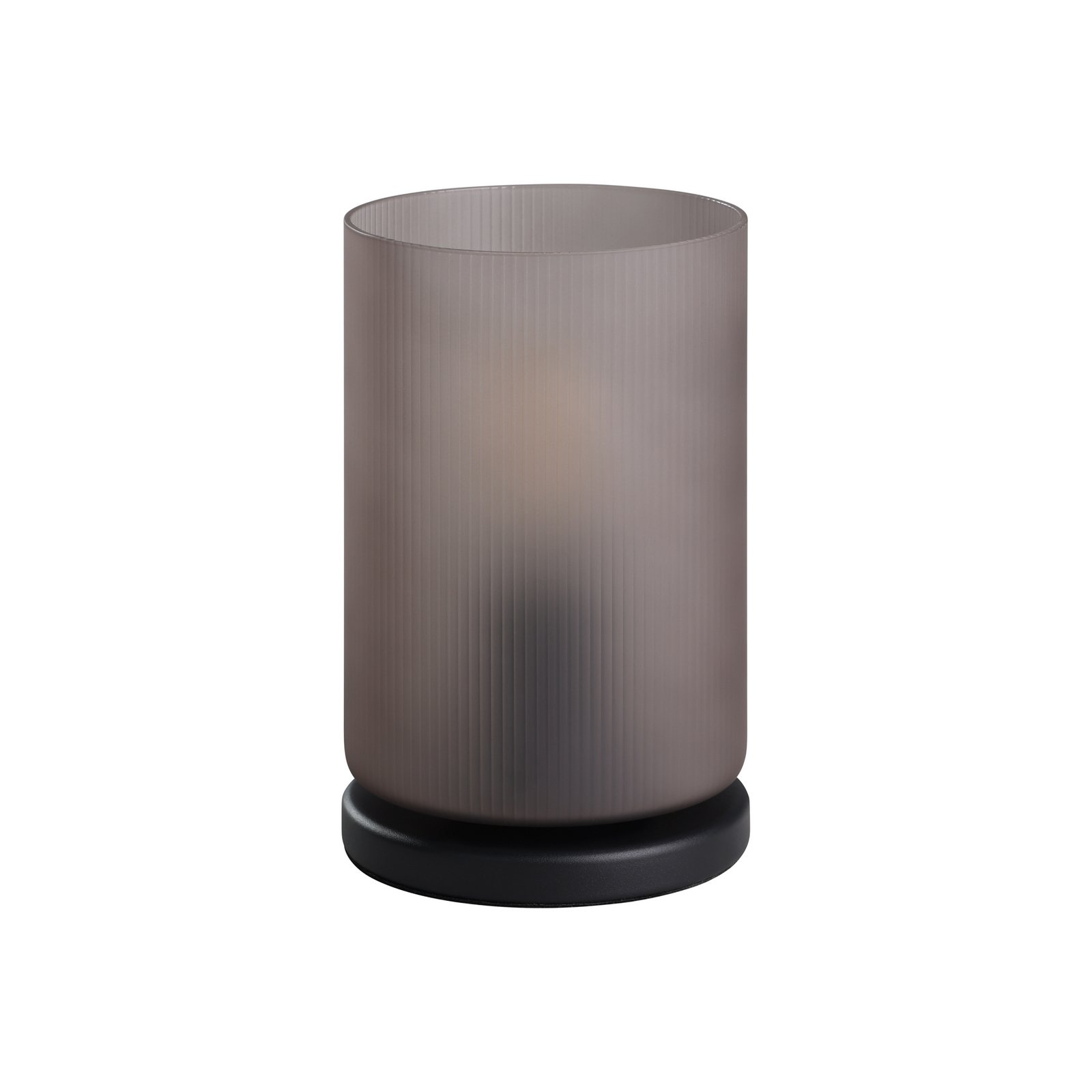 Stolová lampa Colomera, čierna/sivá