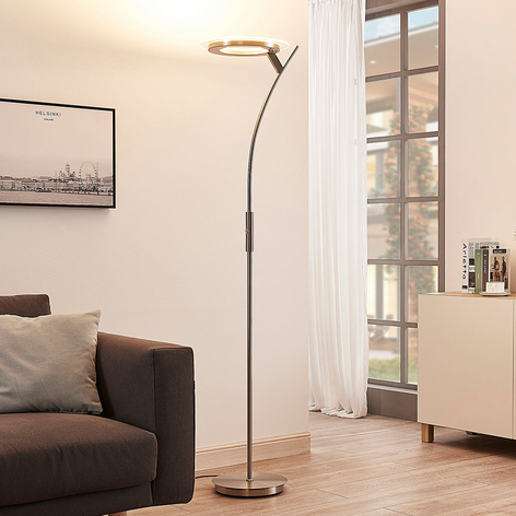 Krachtige LED uplighter Darion met dimmer