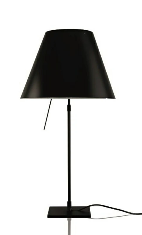 Luceplan - Costanza Tischleuchte m/Dimmer Schwarz/Liquorice Black