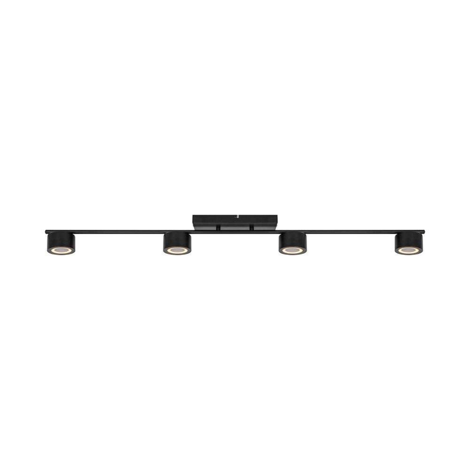 Clyde 4-Rail Lámpara de Techo Black - Nordlux