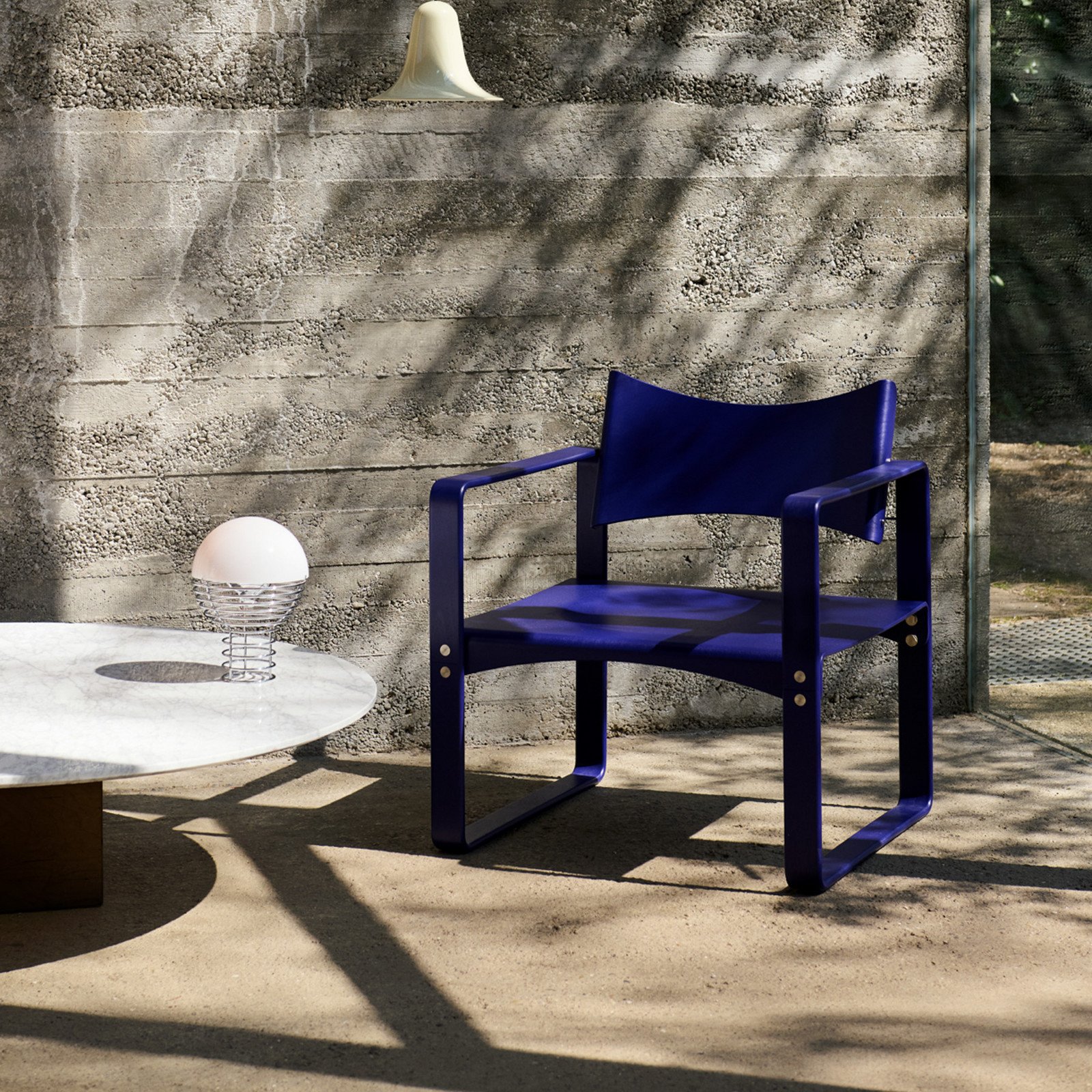 Lampa de masă cu baterie LED VERPAN WIRE albă înălțime 25 cm IP44 - Camera de zi / sufragerie - Design - crom alb - Oțel inoxidabil