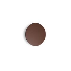 Ideal Lux LED välisvalgusti Punto, pruun, Ø 24 cm metallist
