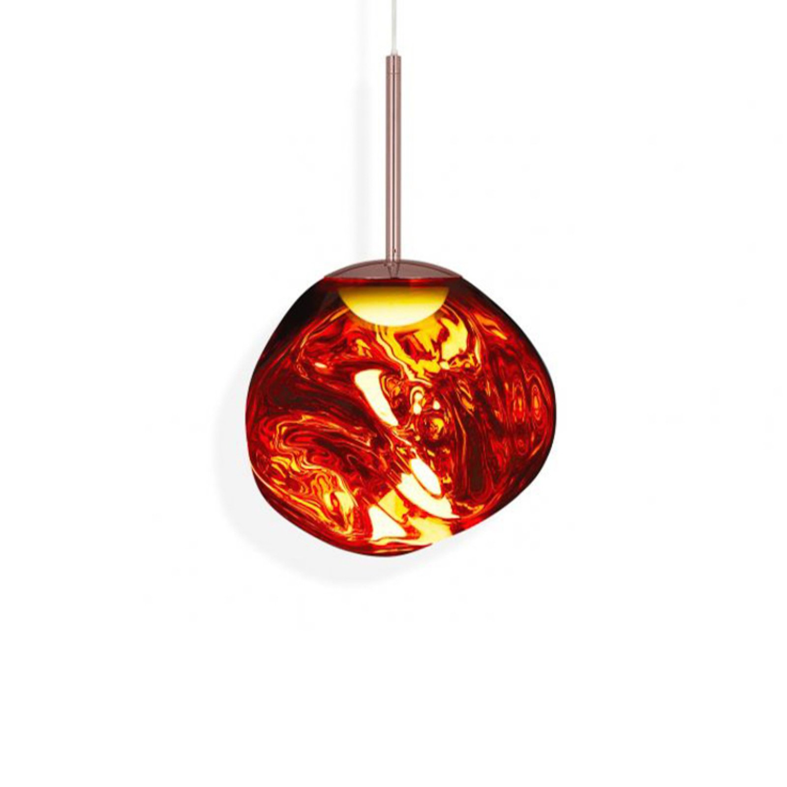 Tom Dixon Melt Mini LED hanging light copper