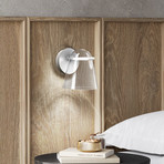 Prandina Sino W3 LED-Wandlampe klar