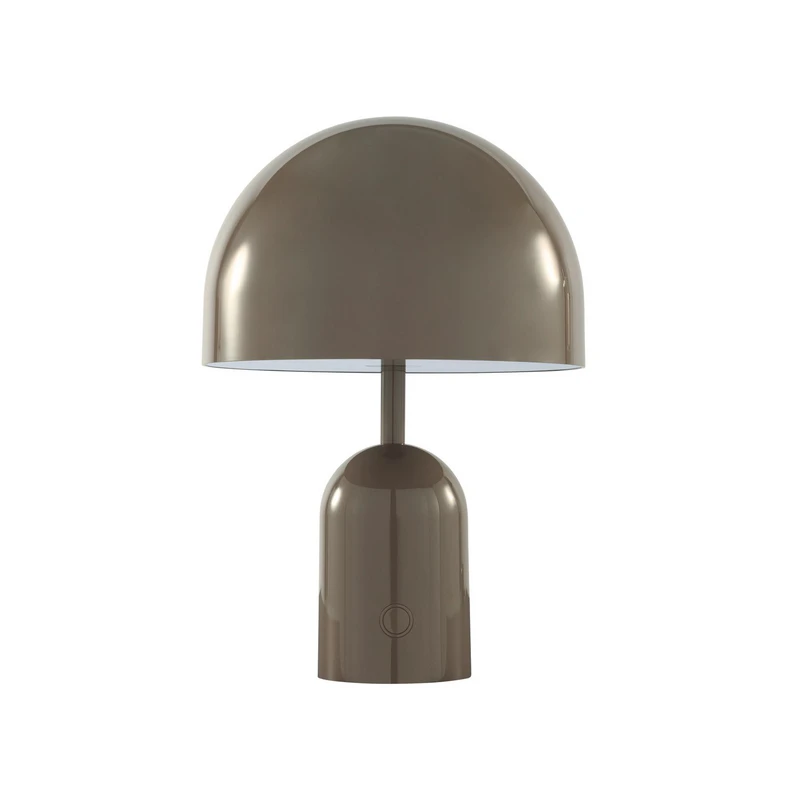 Tom Dixon – Bell Portable Tischleuchte H28 IP44 Taupe