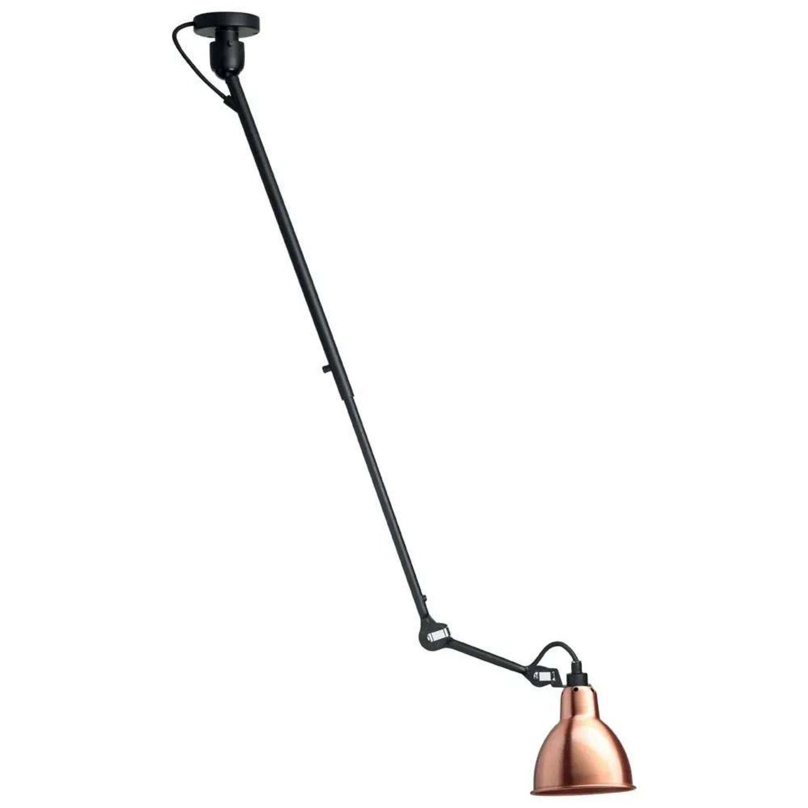 302 L Plafonieră Black/Copper - Lampe Gras