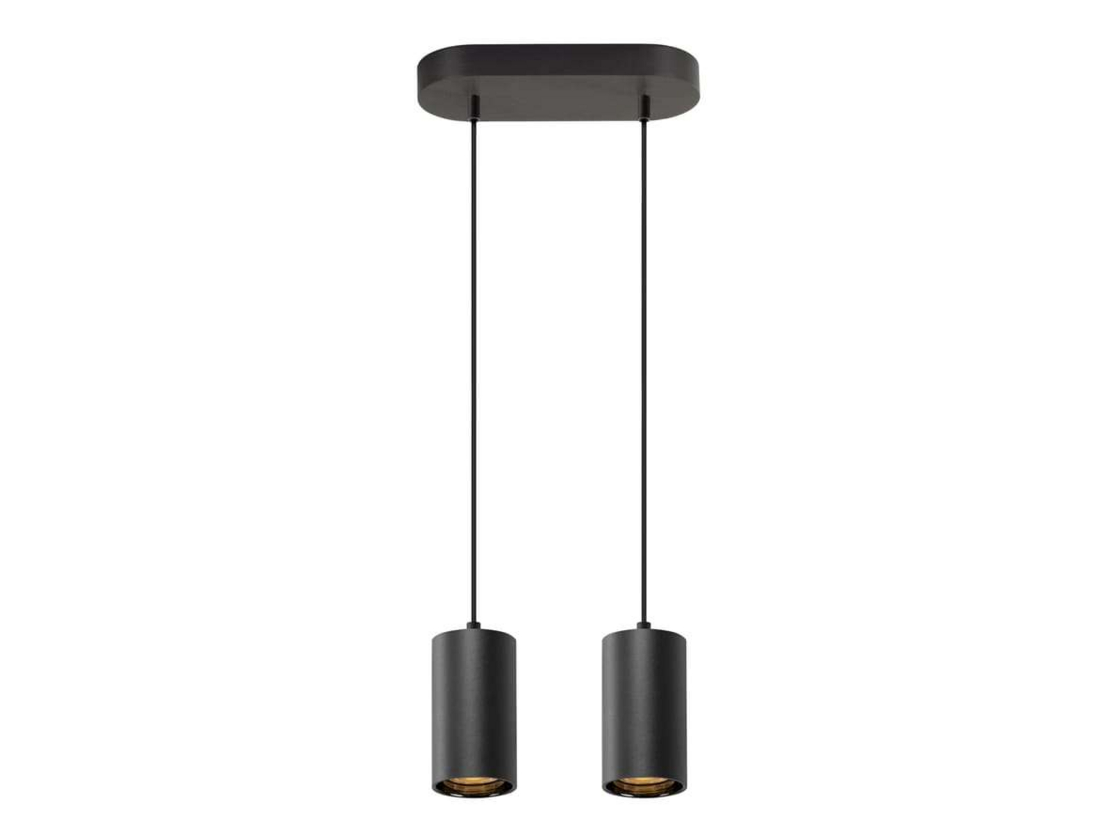 Asto Tube 2 Lustră Pendul Black - SLV