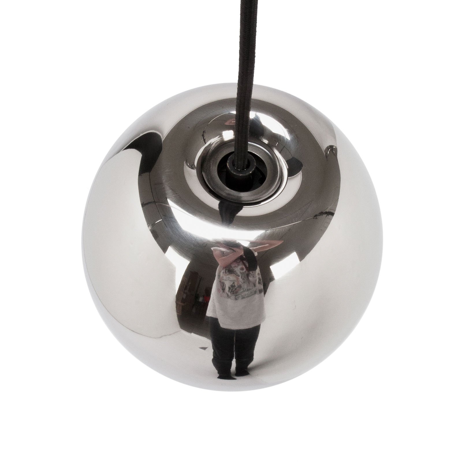 Tom Dixon Void Mini suspension LED Ø15cm chromée